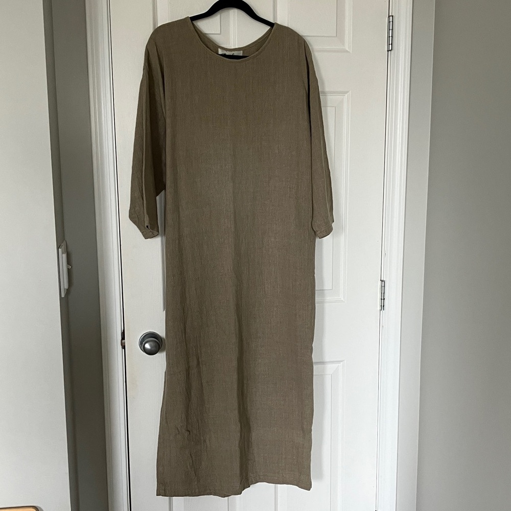 Vintage cotton maxi dress